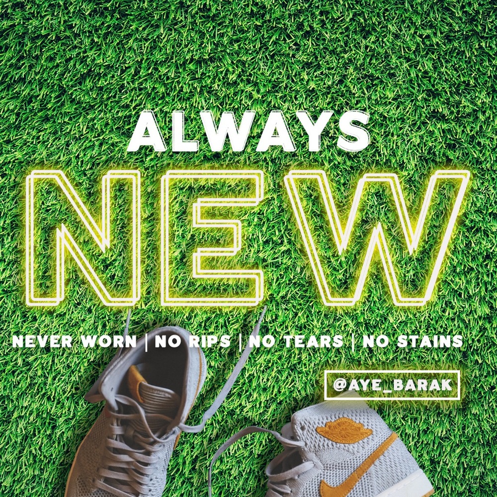 ALWAYS NEW, NEVER WORN!